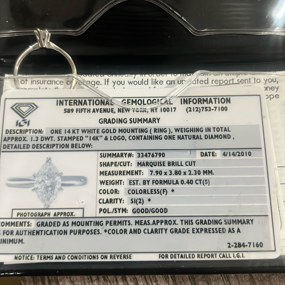 Reed’s Engagement Ring